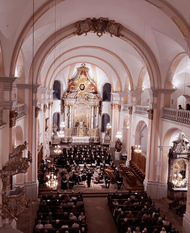 benediktinerkirche Konzertaufführung in der Villinger Benediktinerkirche